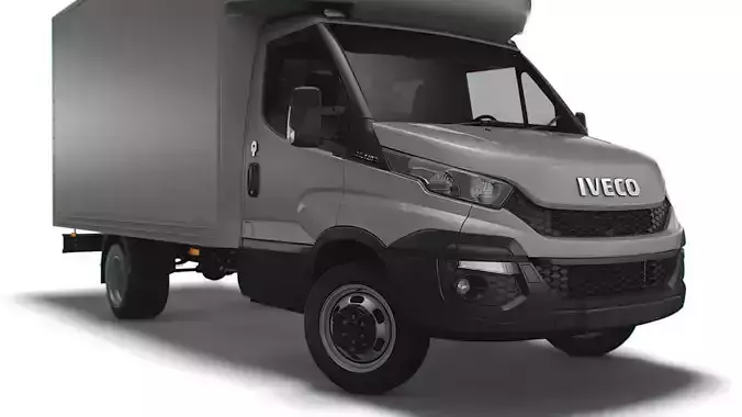 Iveco Daily Luton Box 2014 3D model