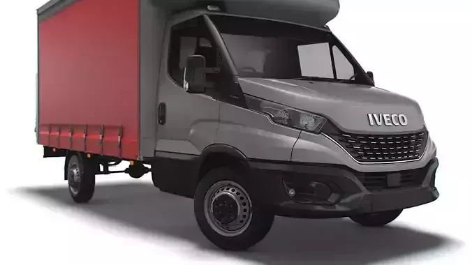 Iveco Daily Luton Curtainsider Tail Lift 2021