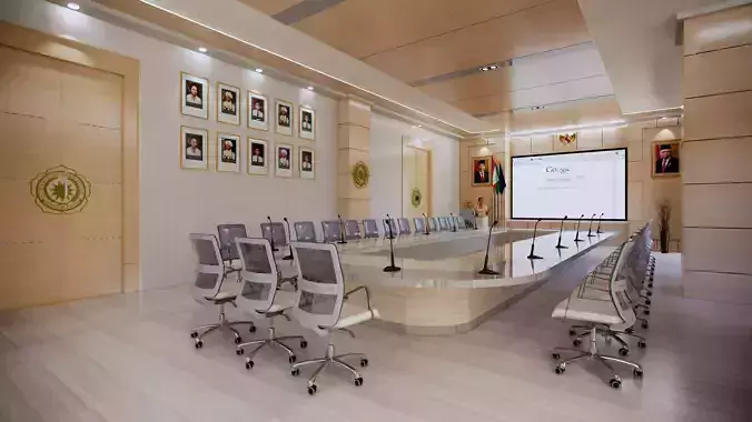Interior Design Meeting room Modern Minimalist