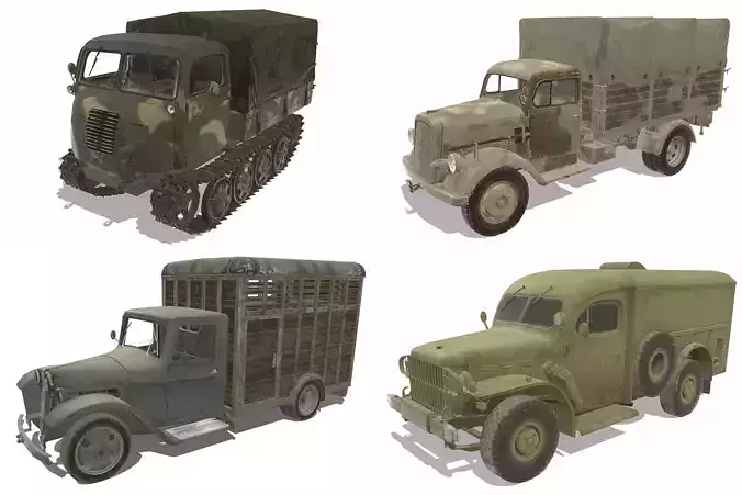 Machines Pack 3D Model Collection