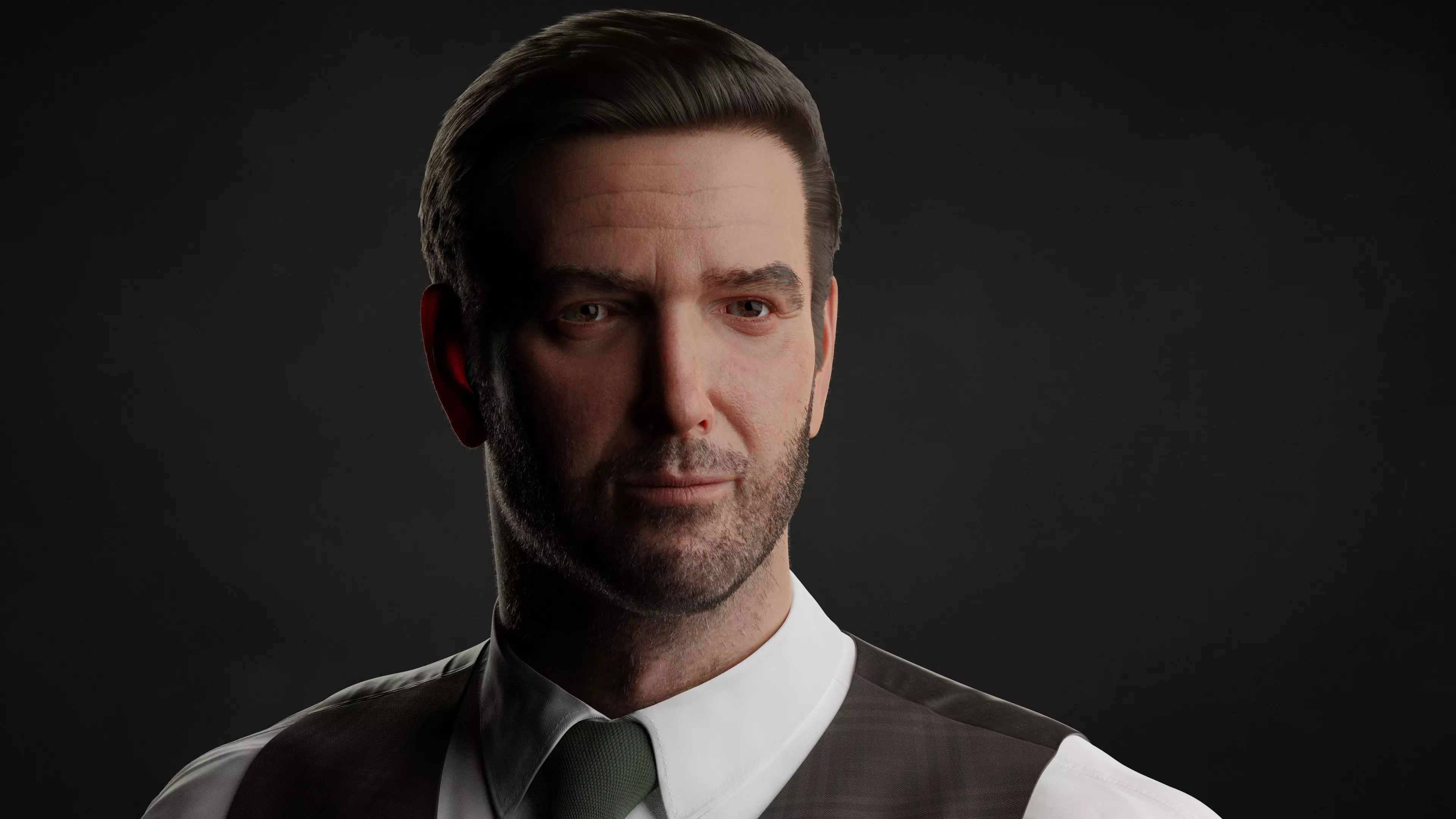 Character George 3D model_0