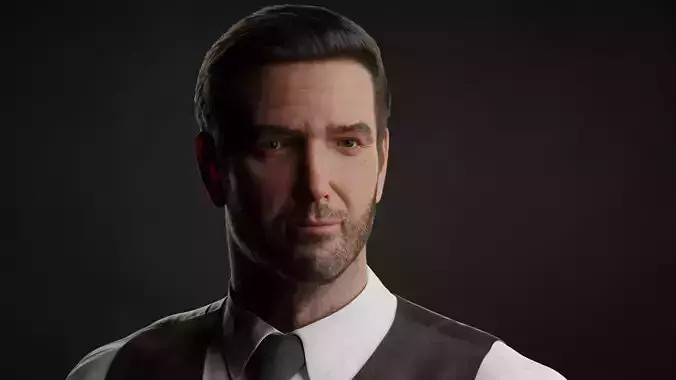 Character George 3D model