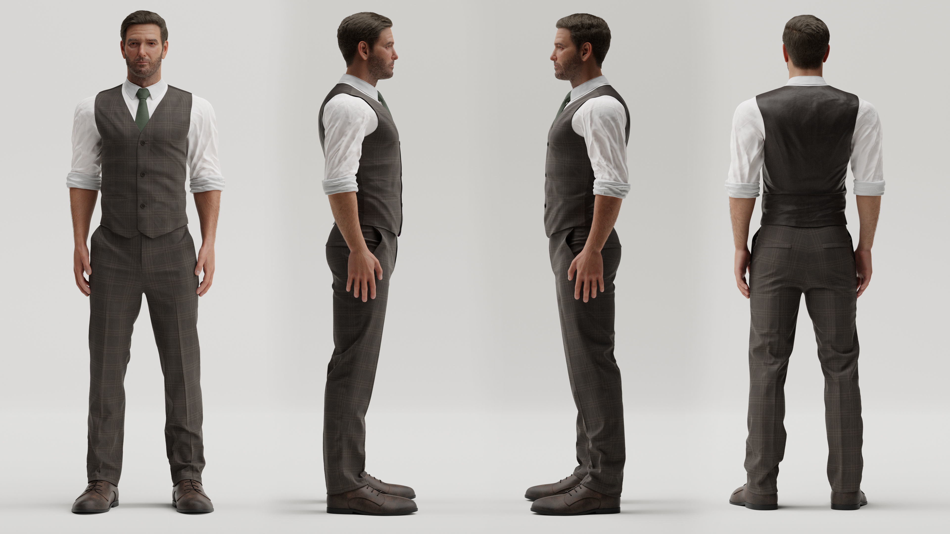 Character George 3D model_9