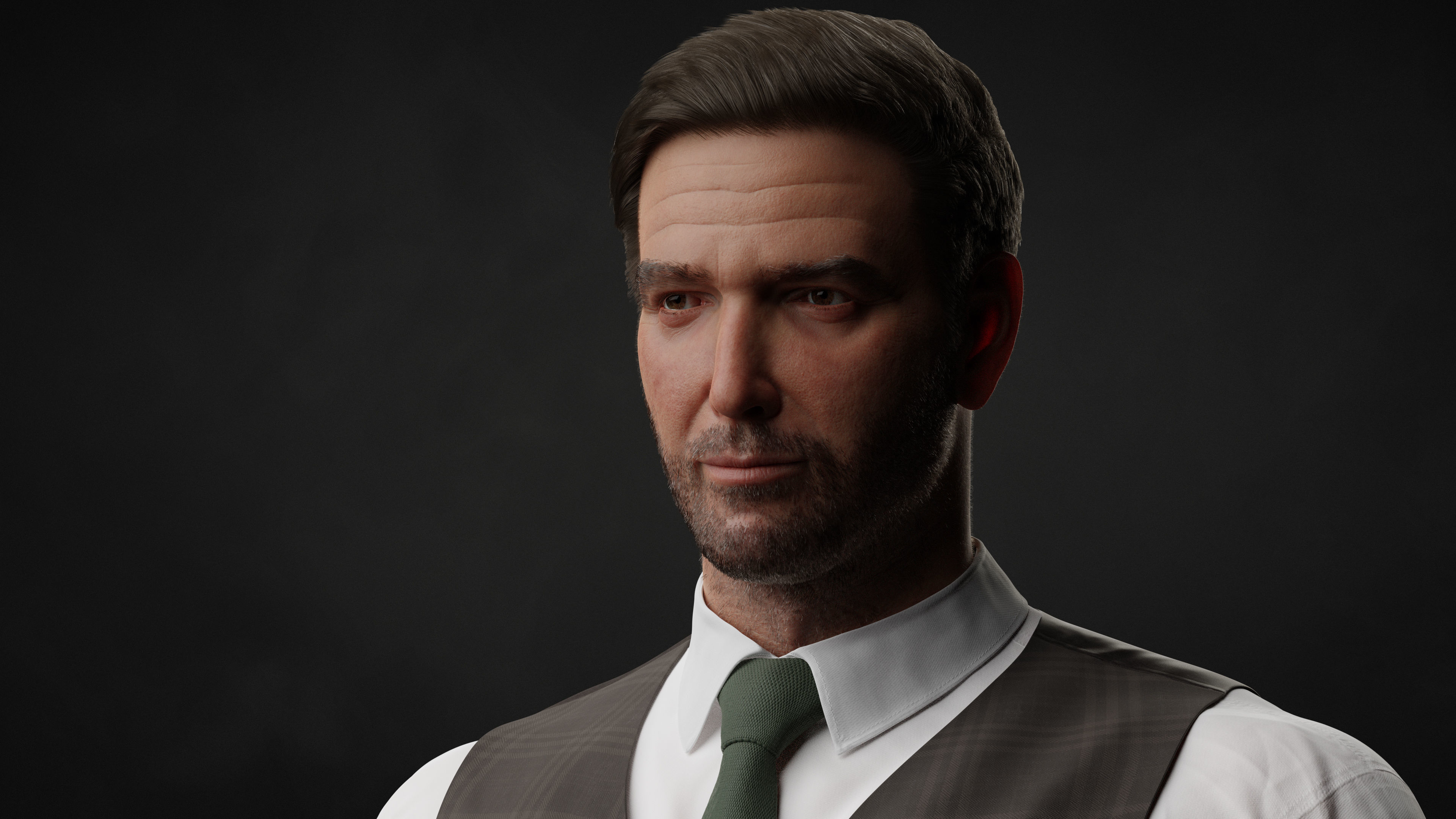 Character George 3D model_2