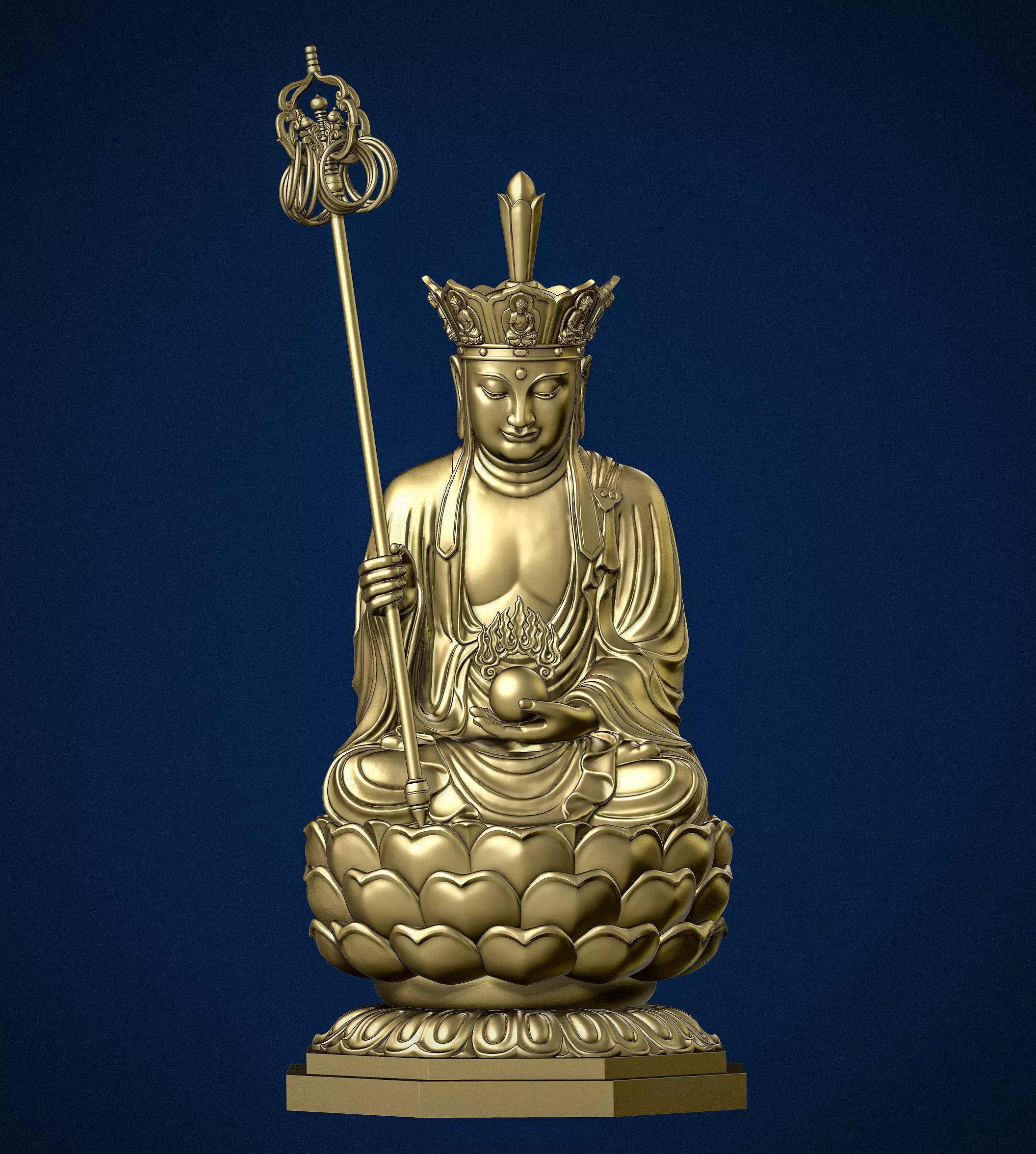 Buddha 3D print model_0