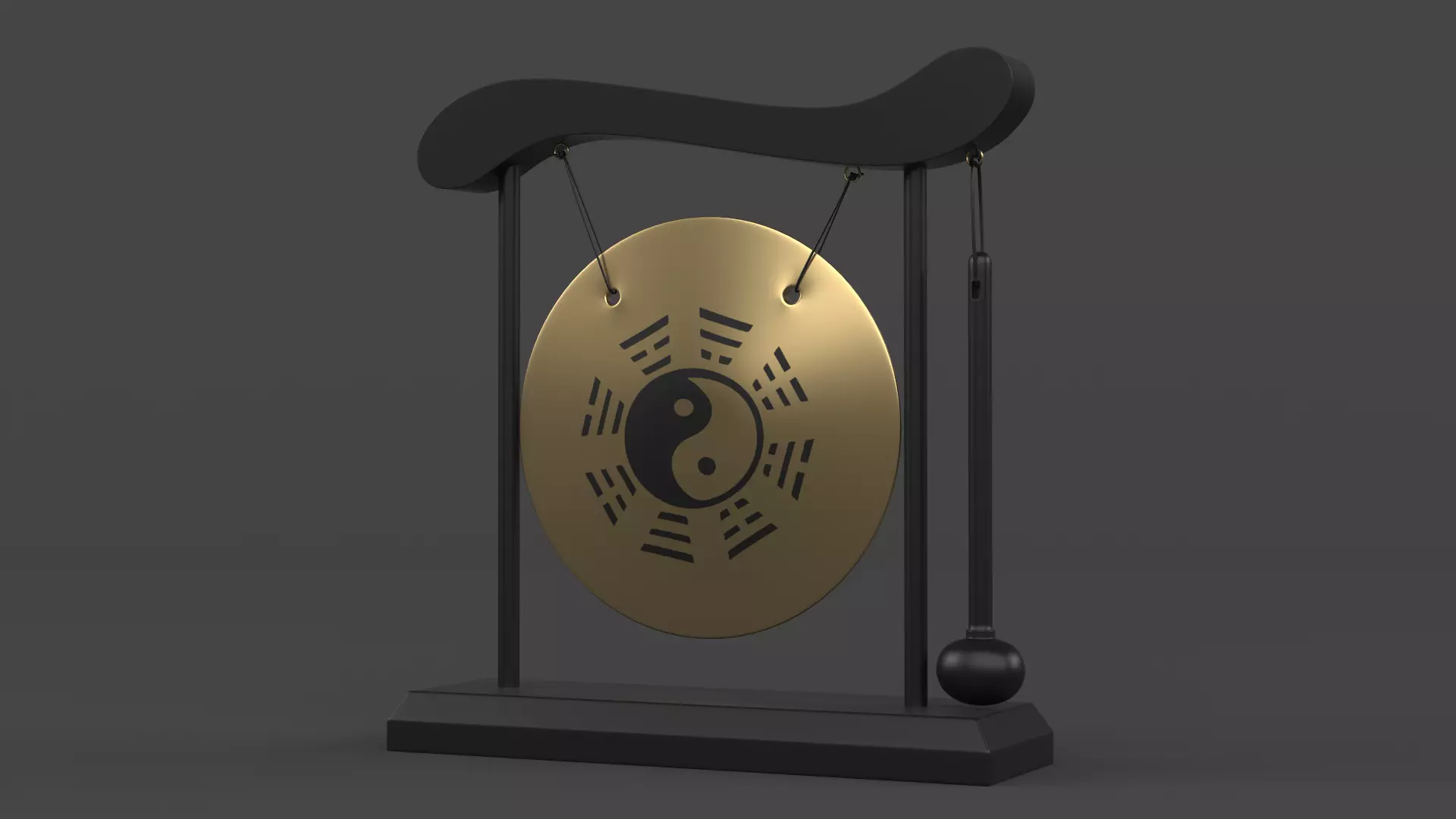 Table Gong 3D model