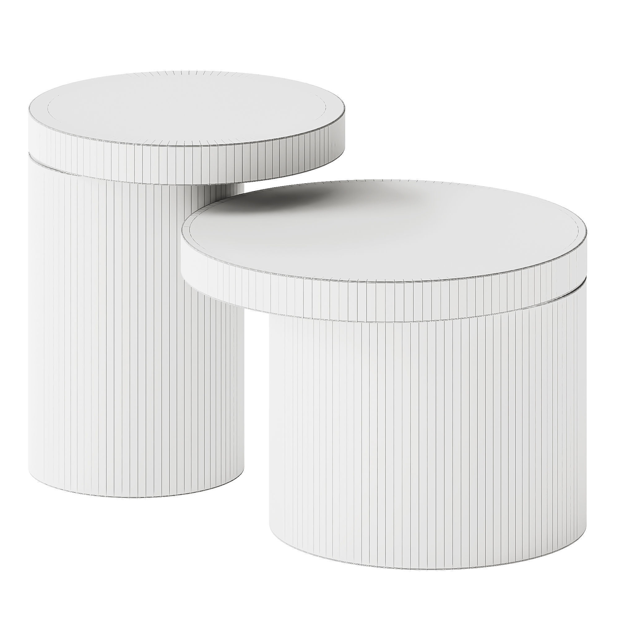 TECTA K8 Round Coffee Table 3D model_4