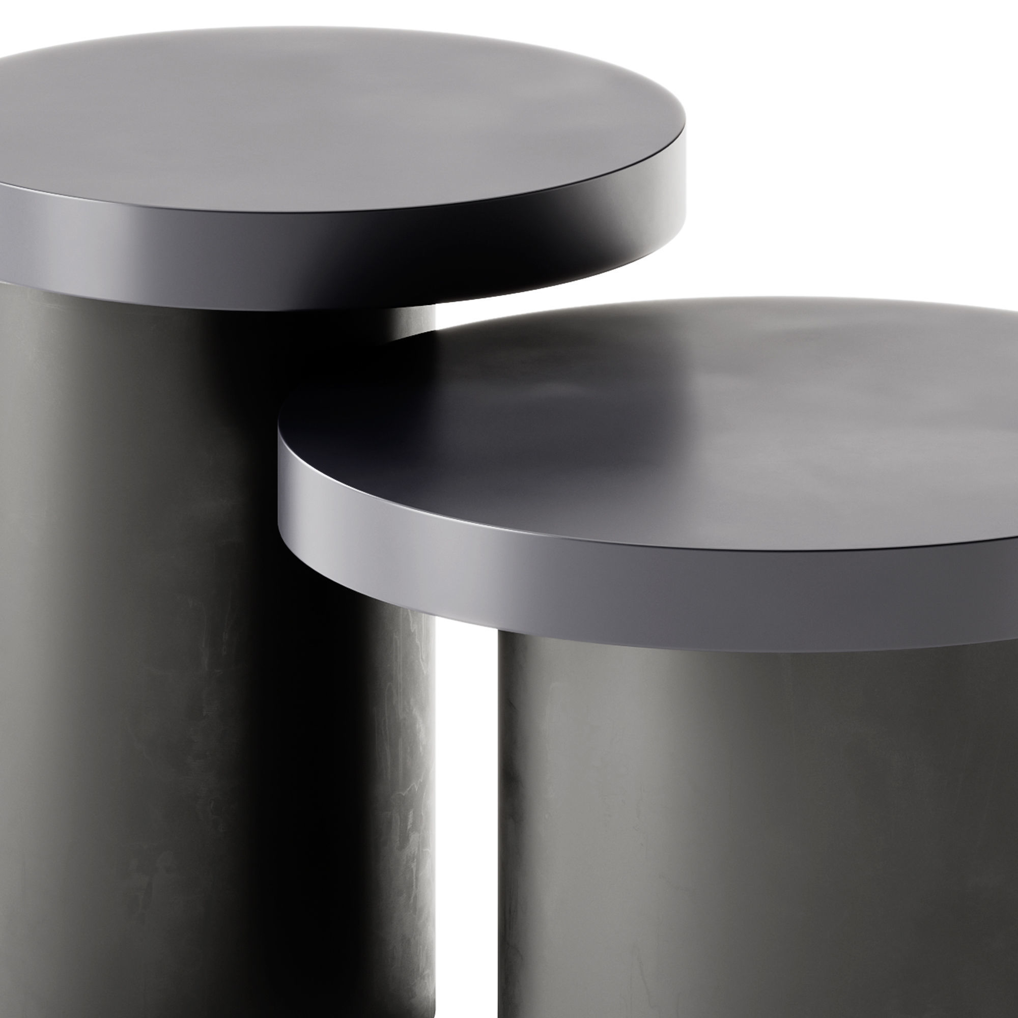 TECTA K8 Round Coffee Table 3D model_3