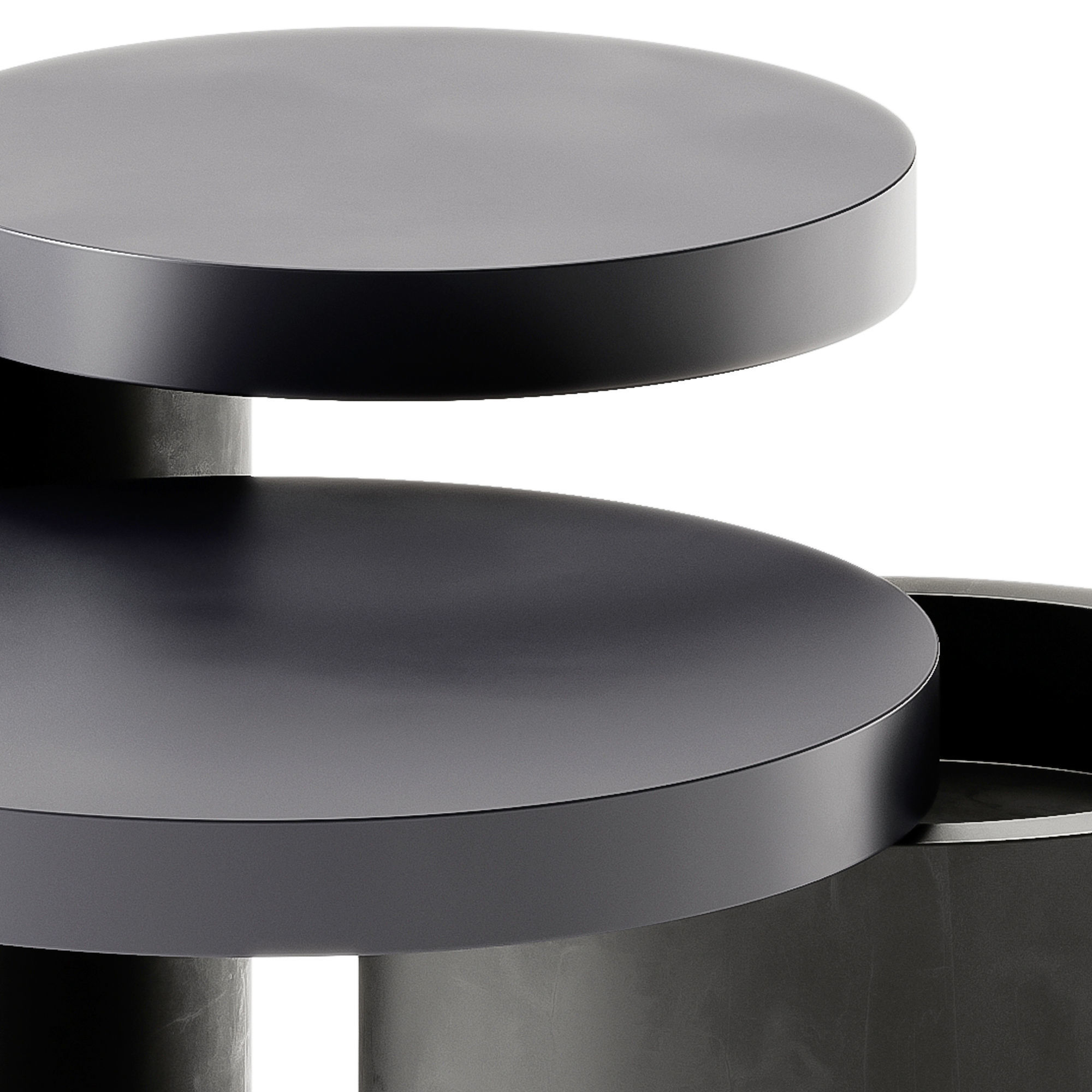 TECTA K8 Round Coffee Table 3D model_2