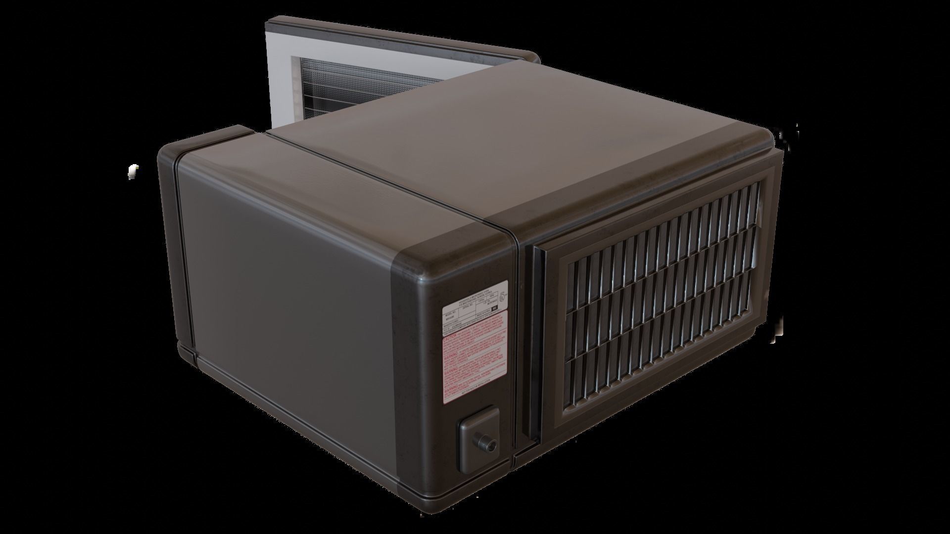 CYBERPUNK COLLECTION MICROWAVE OVEN Low-poly 3D model_5