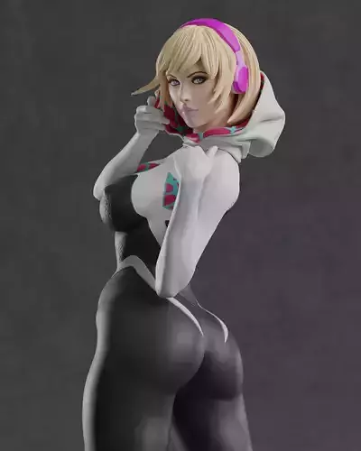 Spider Gwen 3D print model
