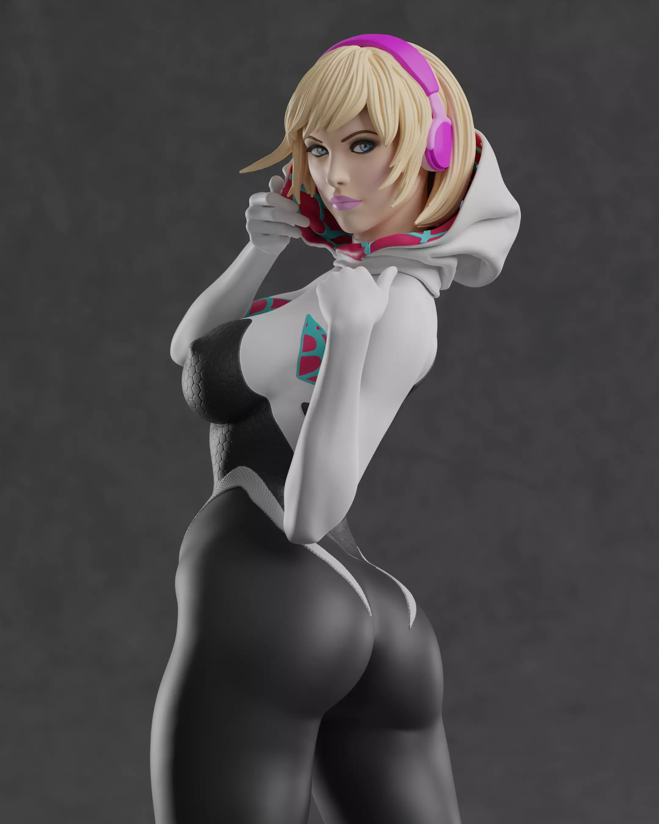 Spider Gwen 3D print model_0