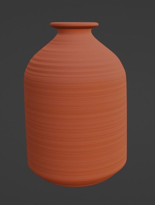 Vases Low-poly 3D model_7
