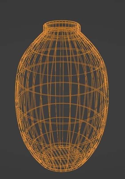 Vases Low-poly 3D model_3