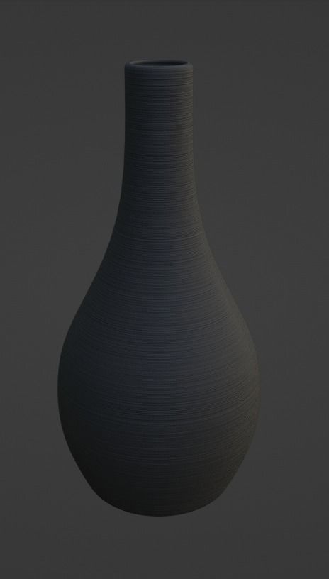 Vases Low-poly 3D model_4