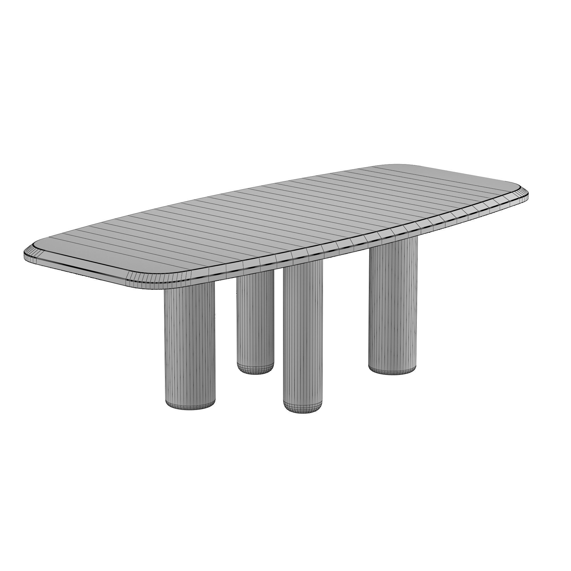 ROUGH BRONZE EDITION table 3D model_5