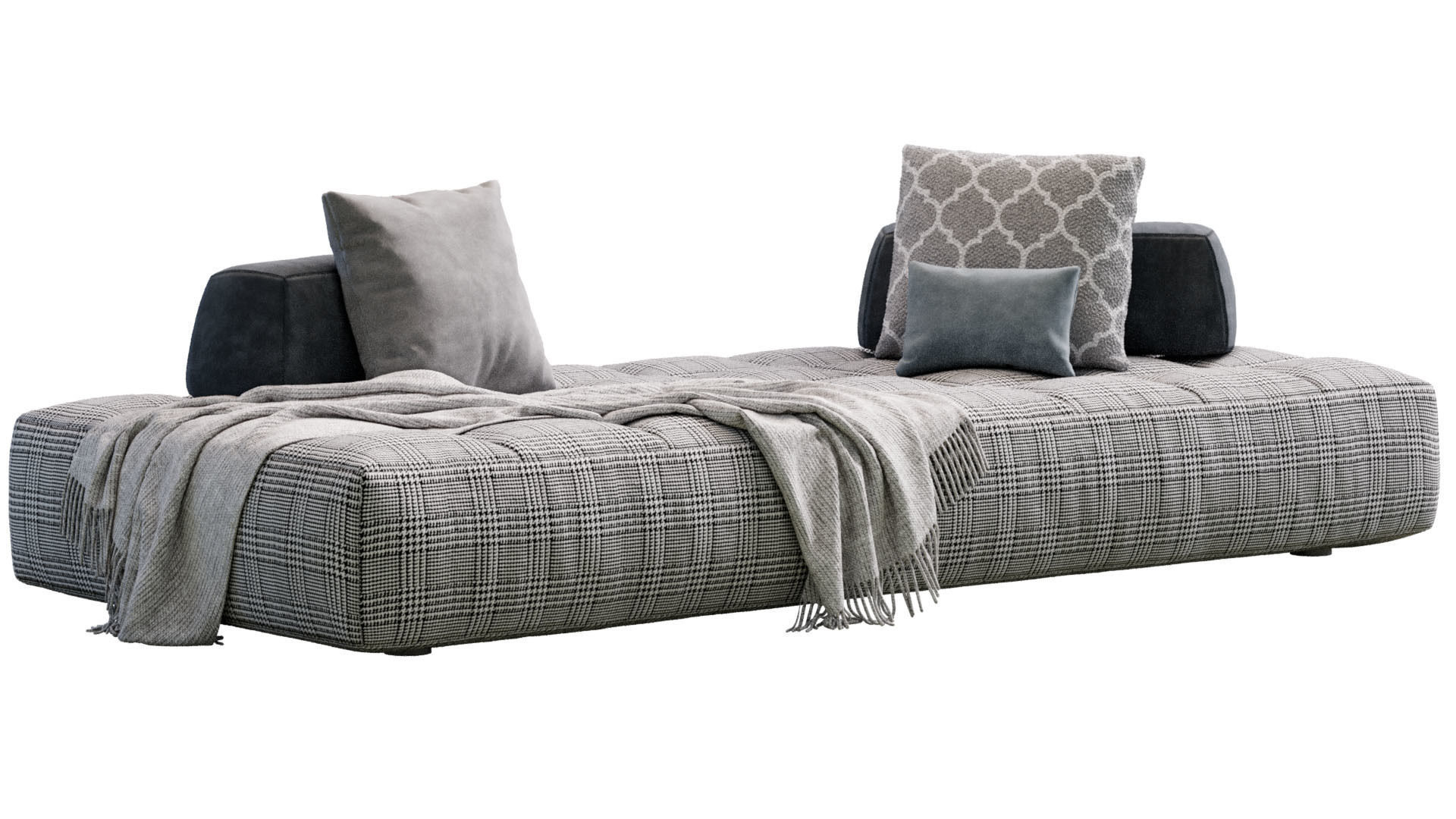 Softbench By  Flou 3D model_12