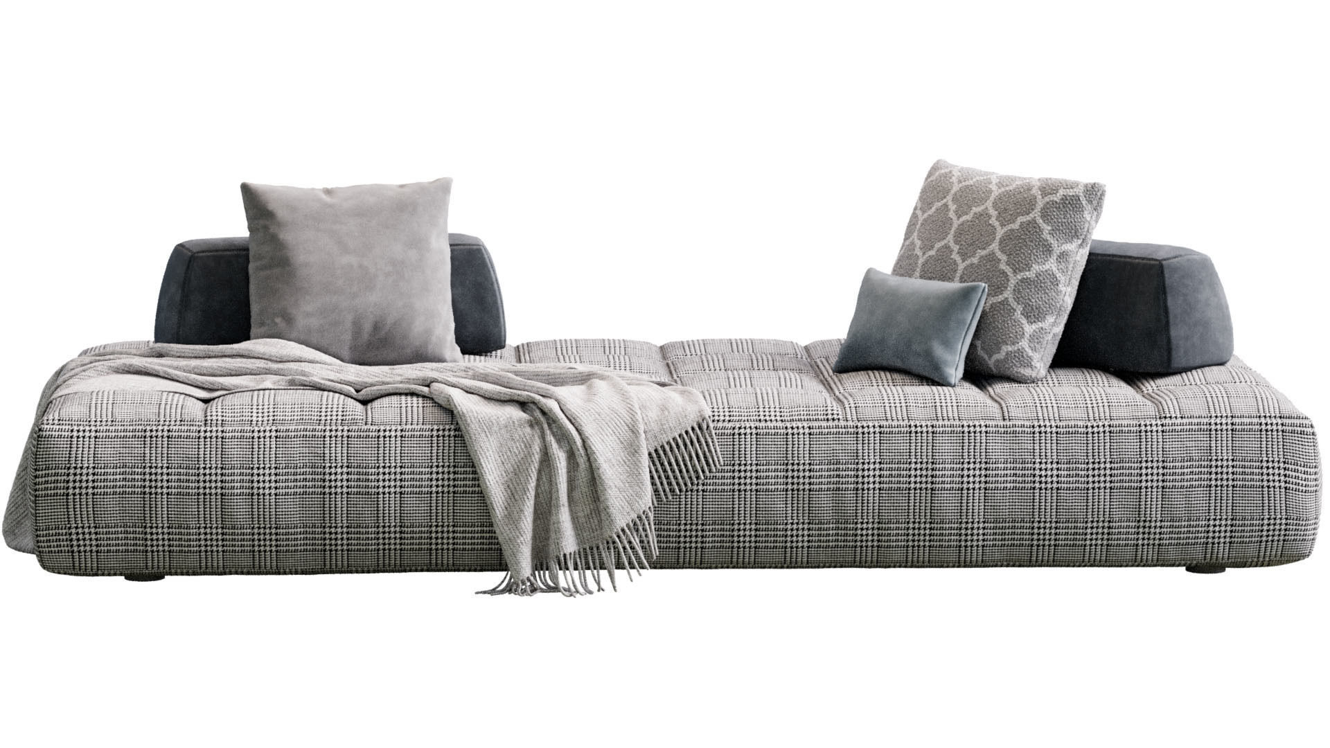 Softbench By  Flou 3D model_9