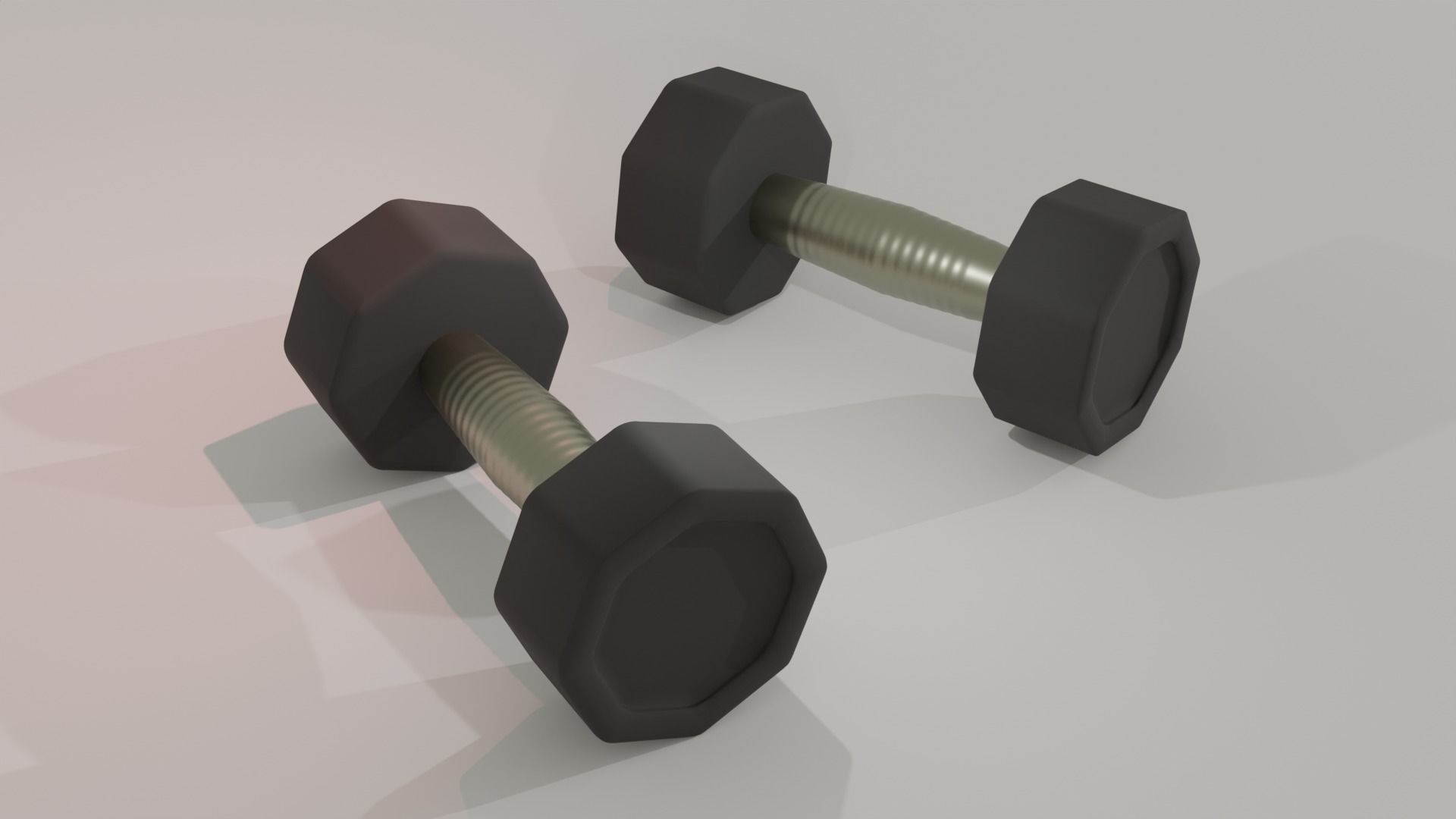 Dumbell 3D model_4