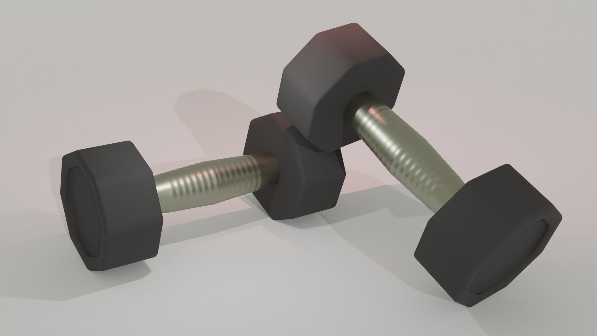 Dumbell 3D model_5