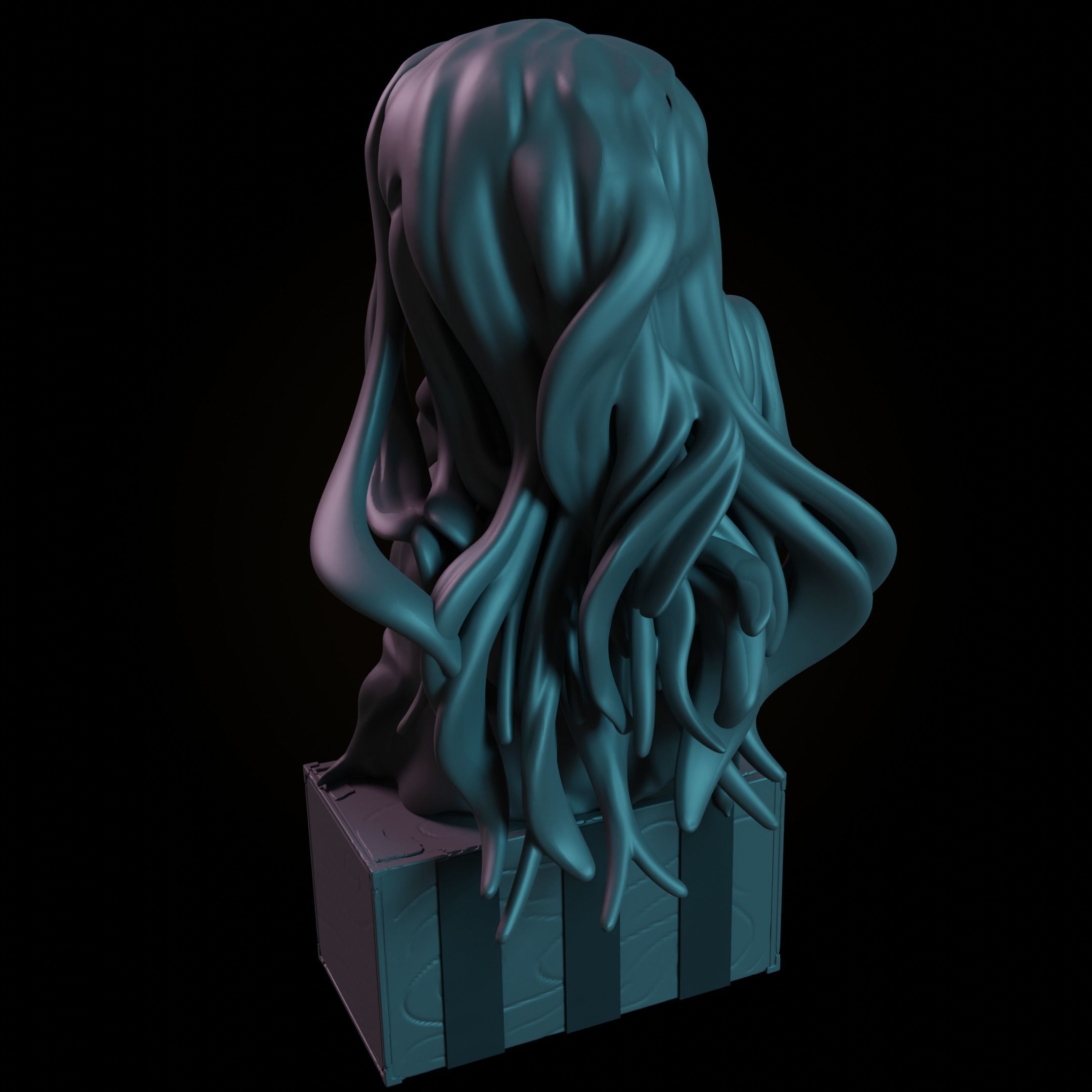 Create Your Own Demon Slayer Adventure with This 3D Nezuko Model 3D print model_5