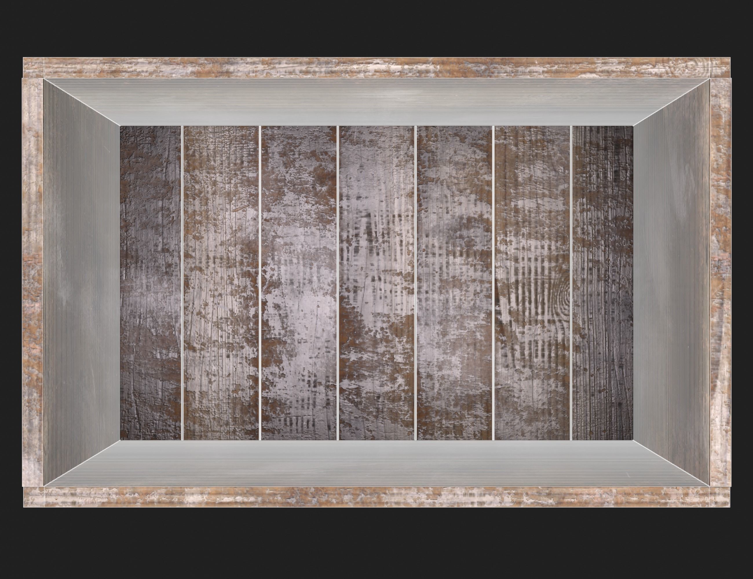 Wooden Cinnamon box Low-poly 3D model_10