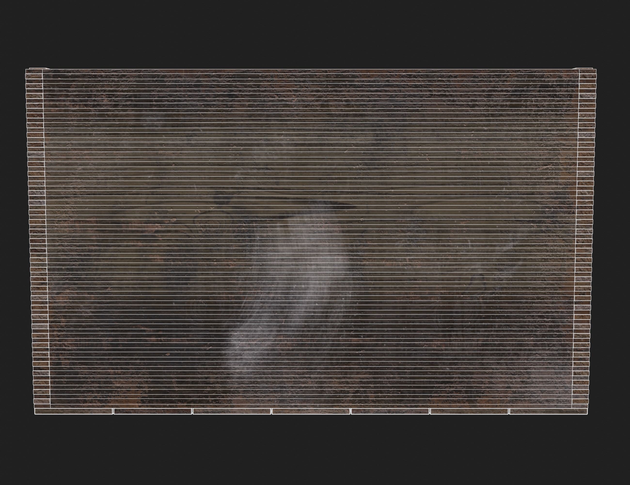 Wooden Cinnamon box Low-poly 3D model_6