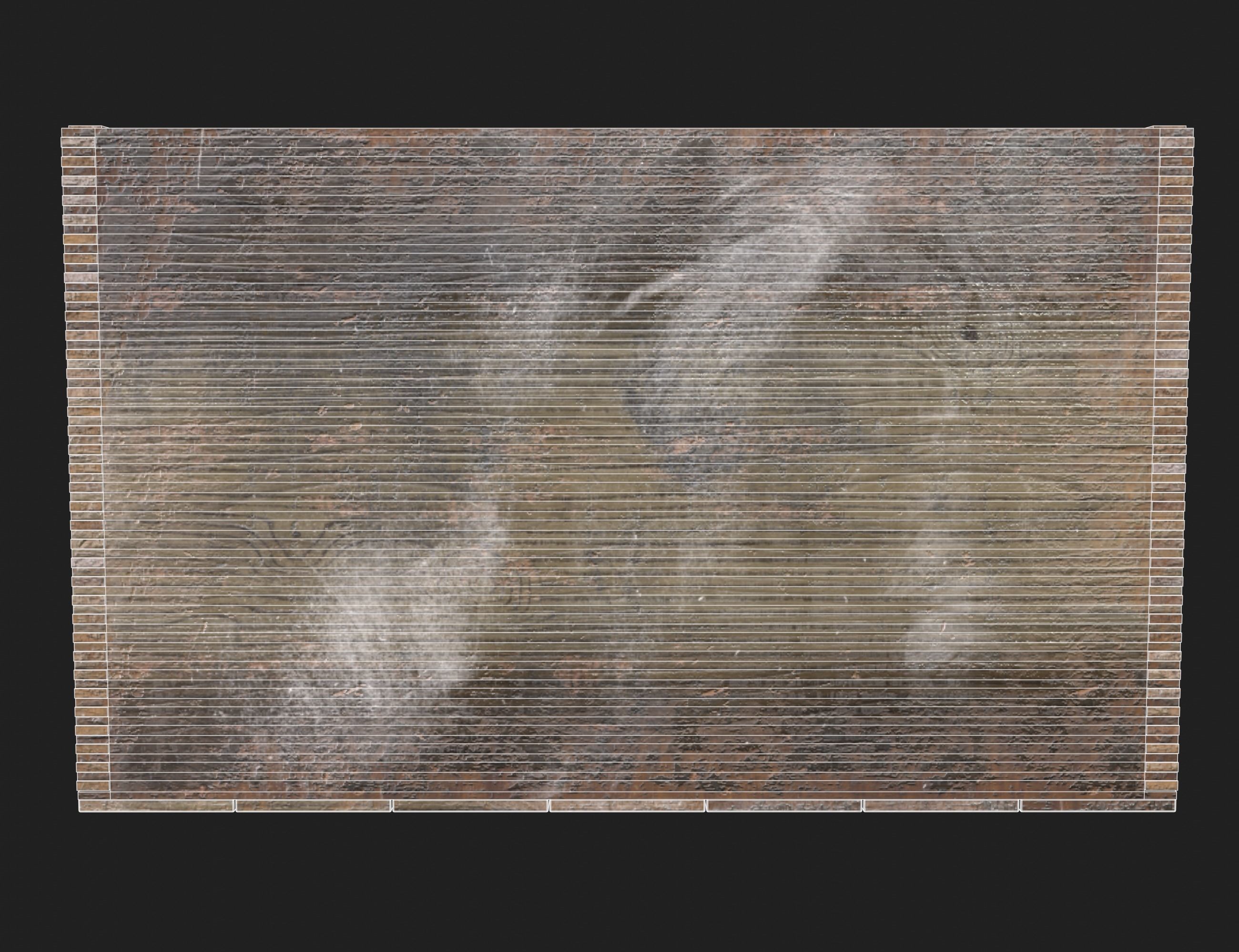 Wooden Cinnamon box Low-poly 3D model_9