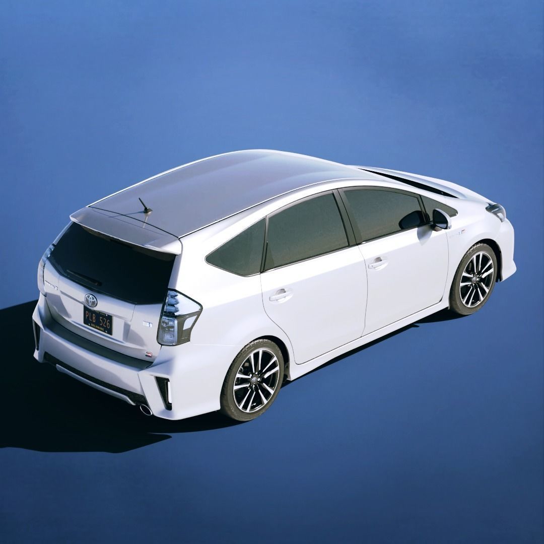 Toyota Prius Alpha GR Sport 2020 3D model_2