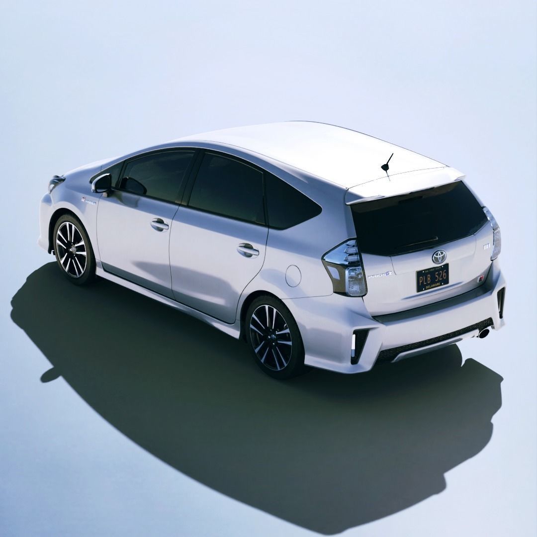 Toyota Prius Alpha GR Sport 2020 3D model_1