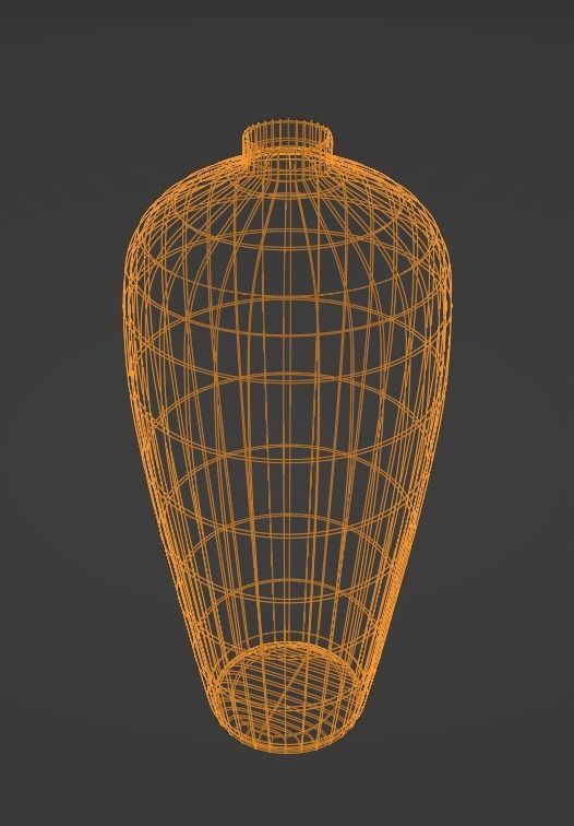 Vases Low-poly 3D model_7