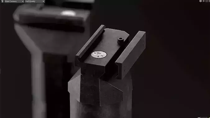 Grip RK-2 Zenit Low-poly 3D model
