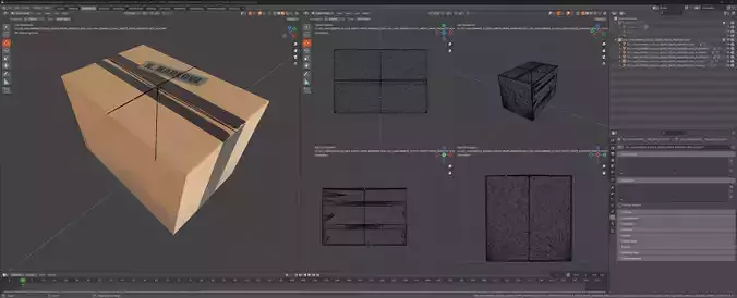 CYBERPUNK COLLECTION CARDBOARD BOX