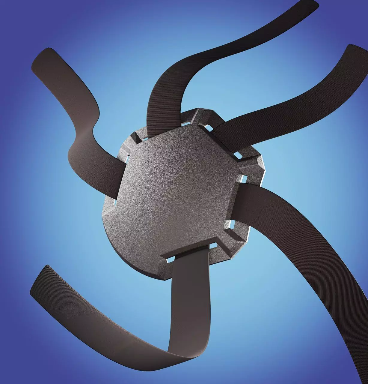 Back plate for masks - digital stl file for 3D-printing 3D print model_0