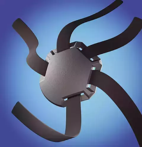 Back plate for masks  - digital stl file for 3D-printing 3D print model