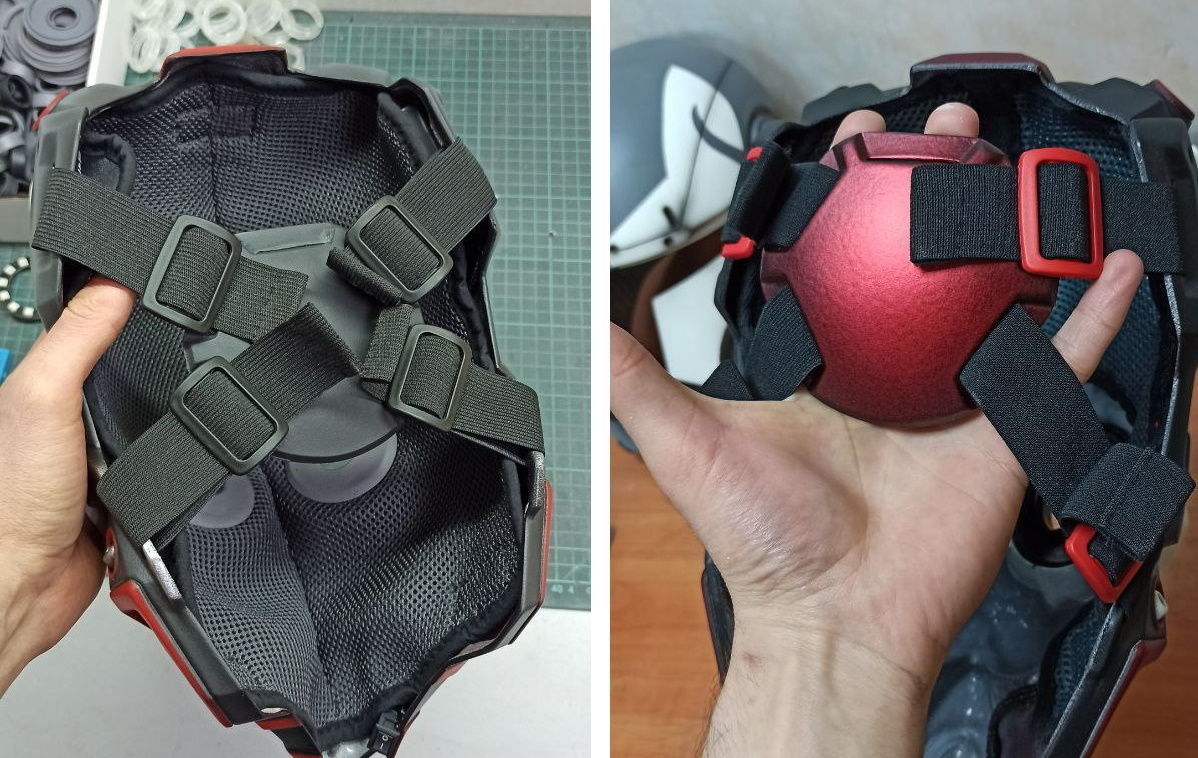 Back plate for masks - digital stl file for 3D-printing 3D print model_4