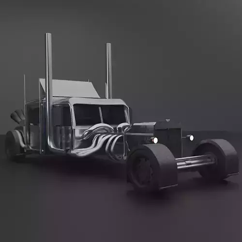 Heavy american truck