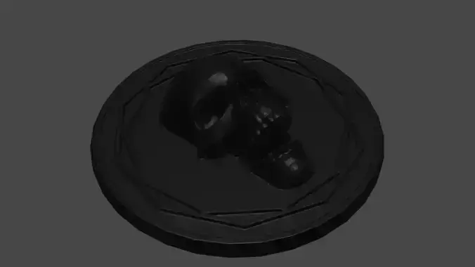 Villainous power token 3D print model