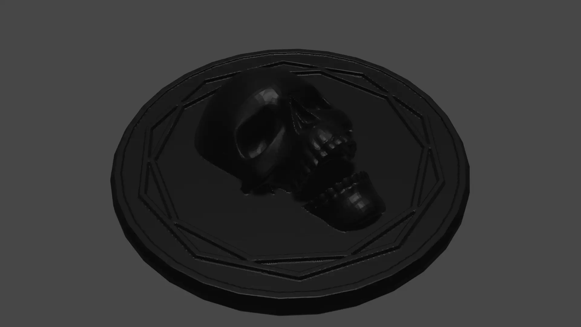 Villainous power token 3D print model