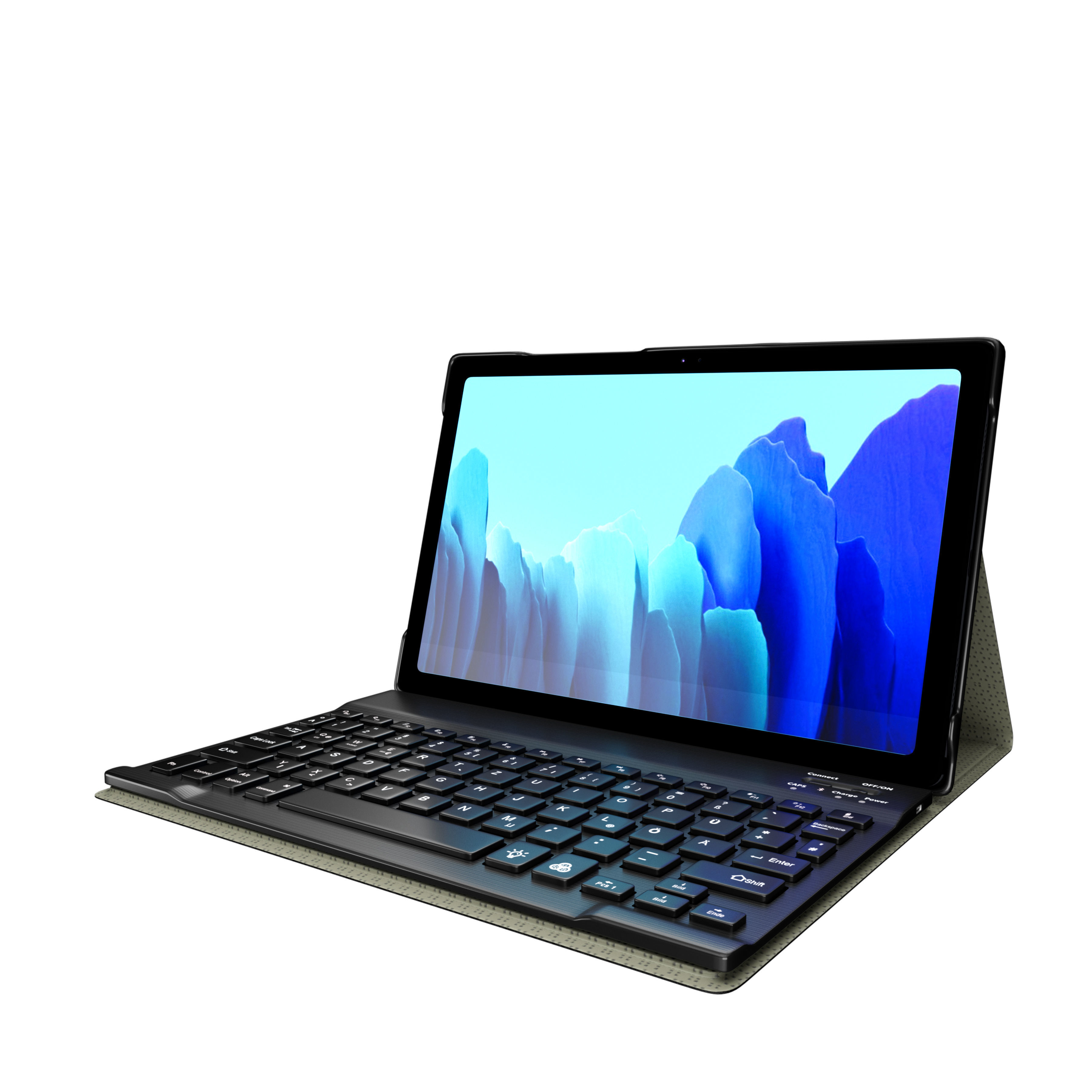 Samsung Galaxy Tab A7 2020 with CASE Low-poly 3D model_6