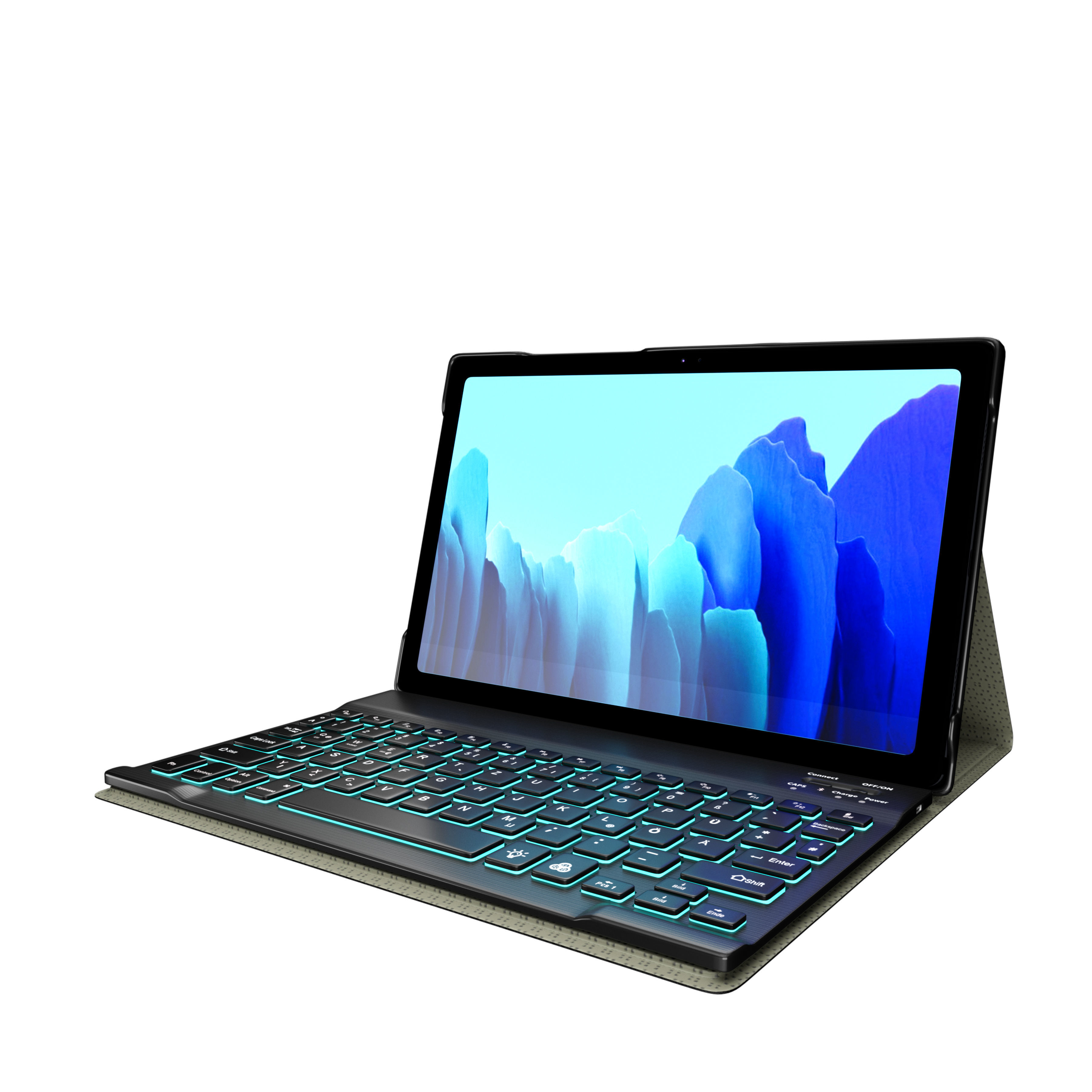 Samsung Galaxy Tab A7 2020 with CASE Low-poly 3D model_5