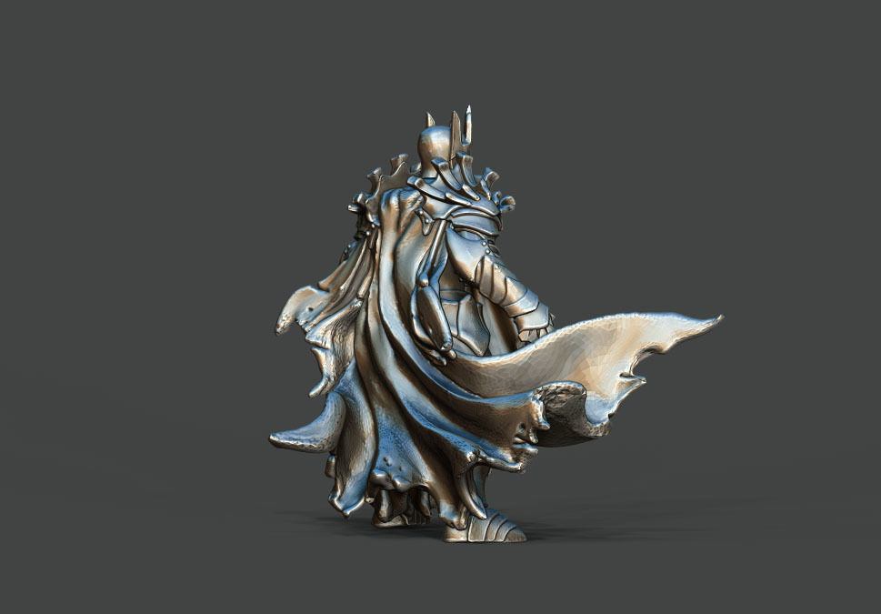 Dark lord - 36mm height 3D print model_1