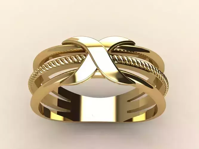 Cross ring 002