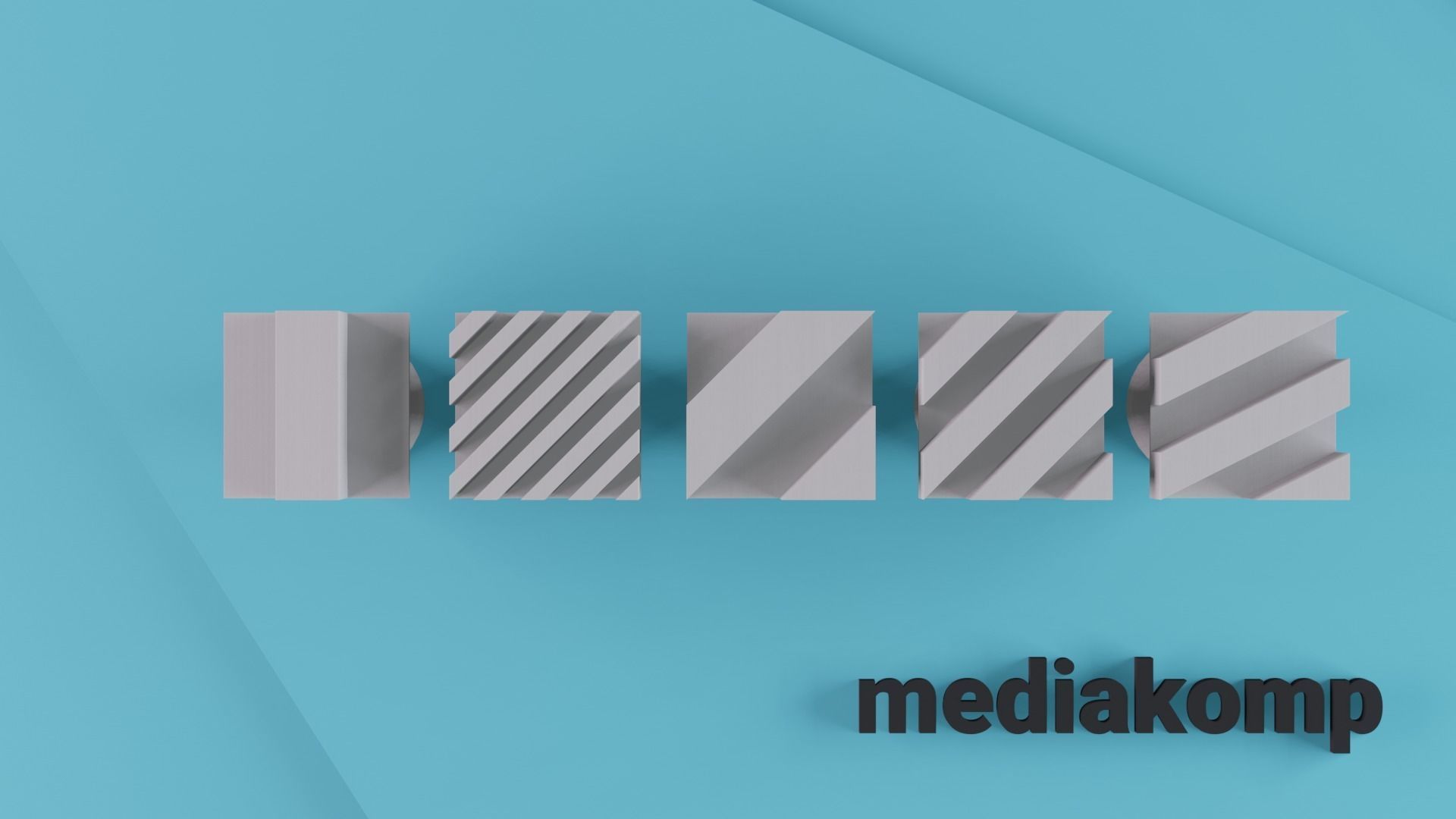 Stamps for pottery - patterns set 2 3D print model_2