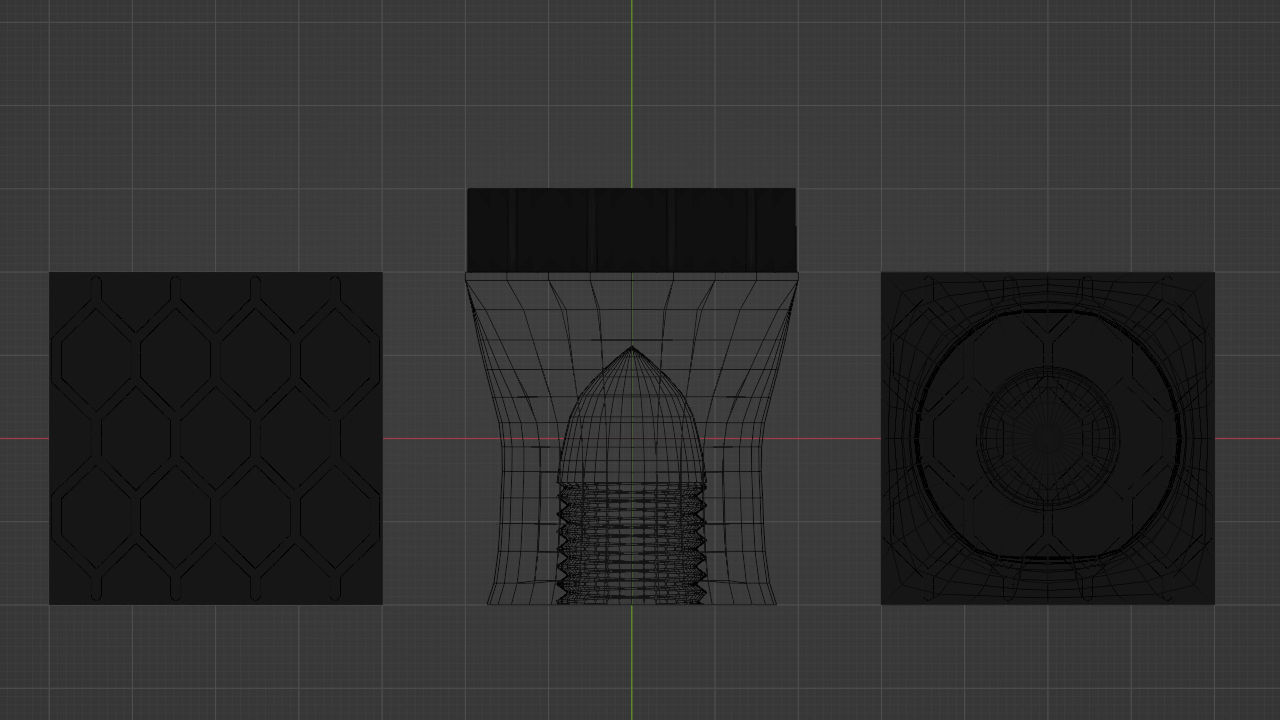 Stamps for pottery - patterns set 2 3D print model_5