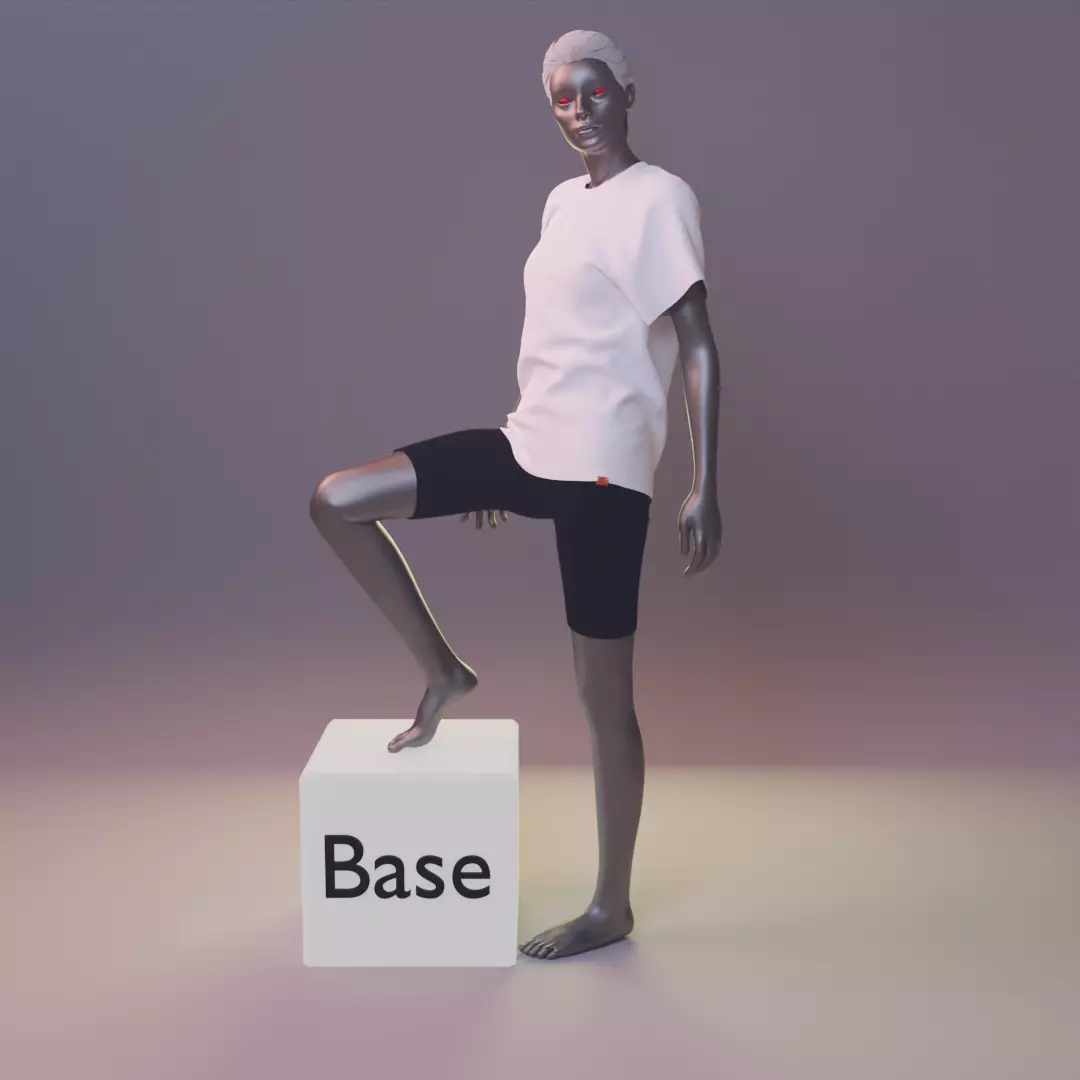 Outfit for women 3D model