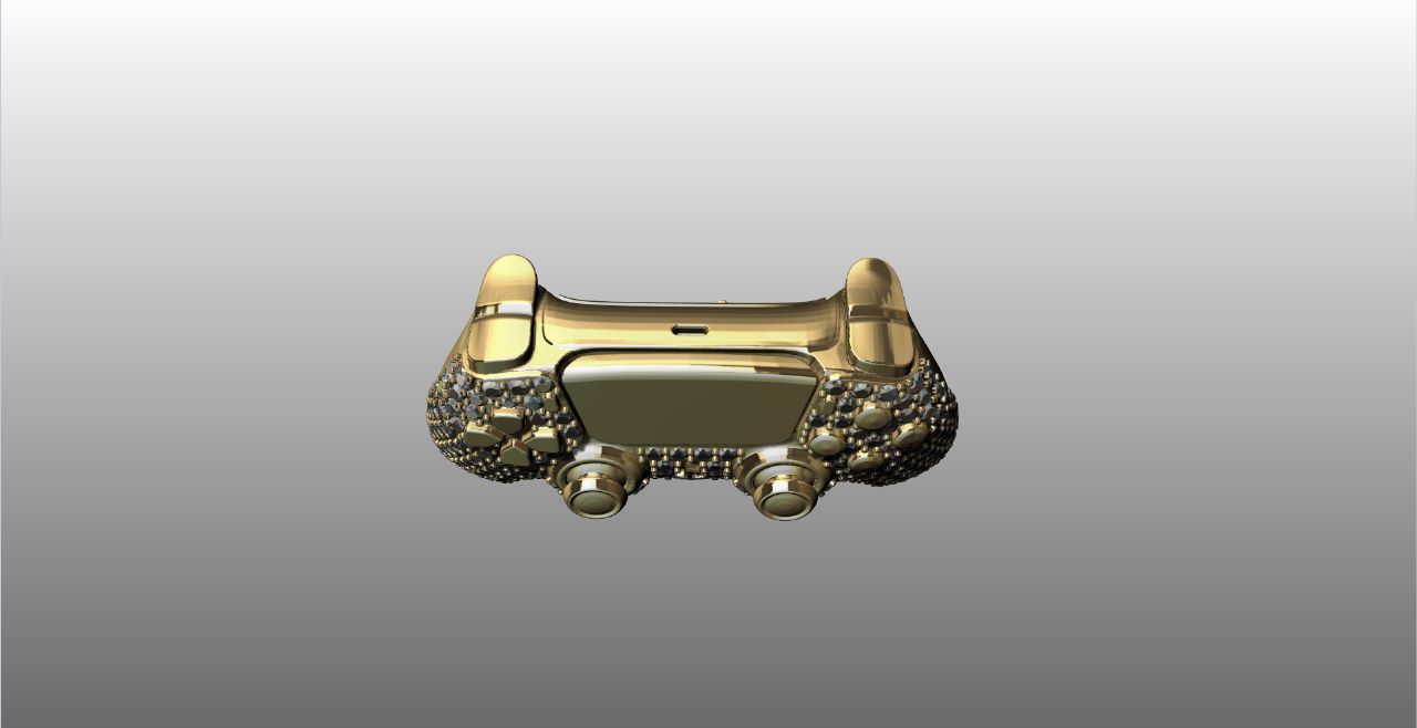 PS5 controller Model 3D 3D print model_5