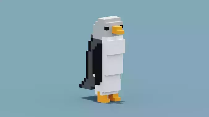Voxel Penguin