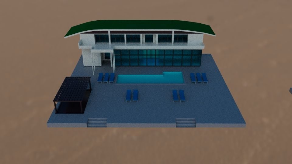 Nurai Islands Estate Villa 3D model_1
