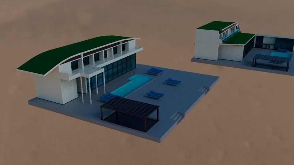Nurai Islands Estate Villa 3D model_2